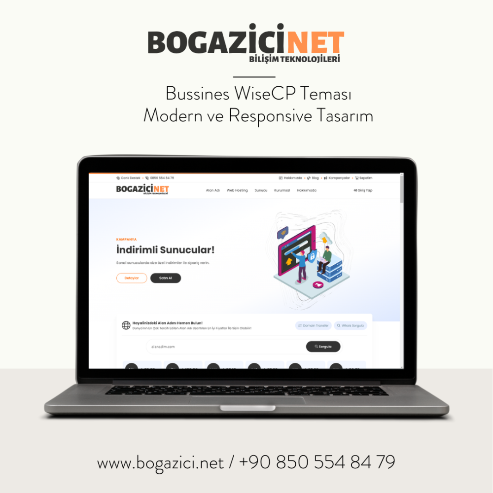 WiseCP Business Teması 